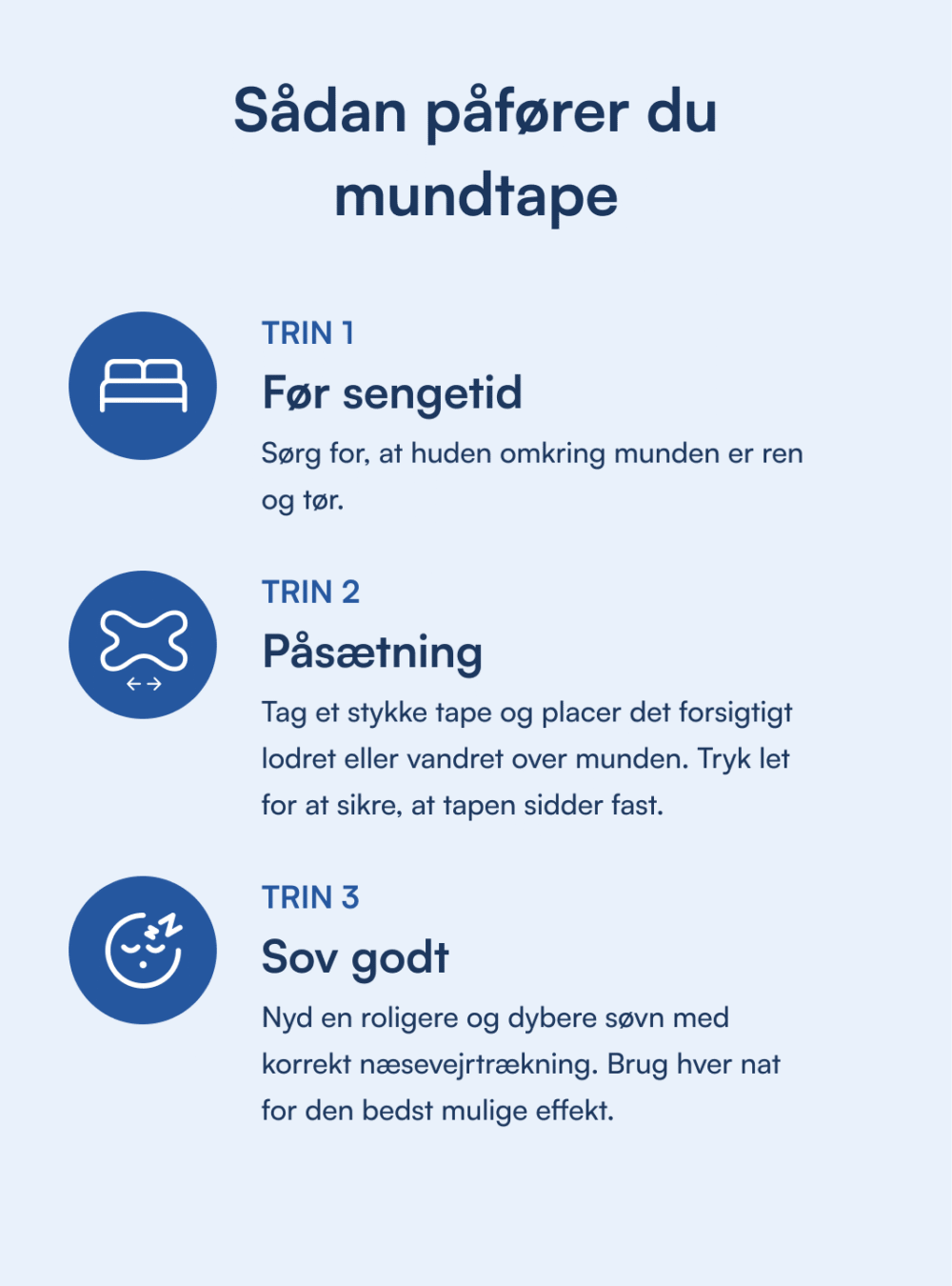 Nattelyst™ Mundtape