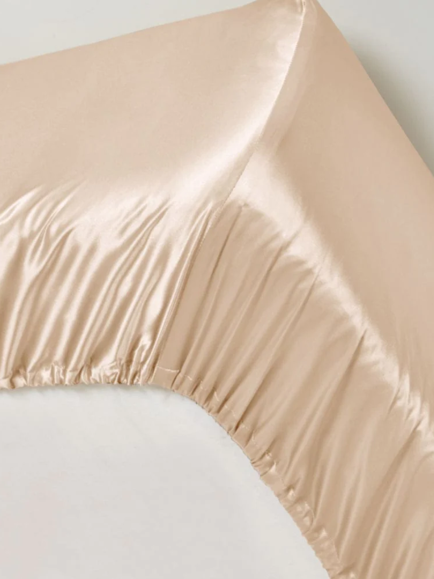 100% Mulberry Silke Kuvertlagen (OEKO-TEX) Beige