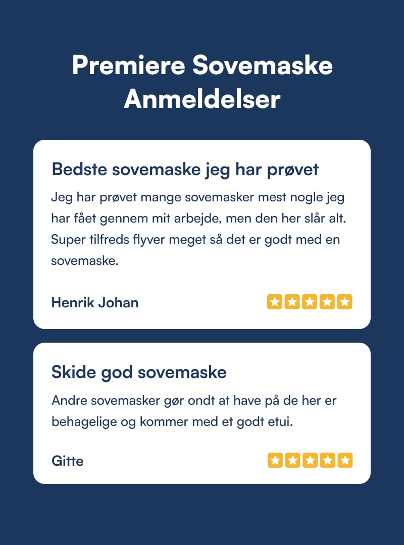 Premiere sovemaske 3.0