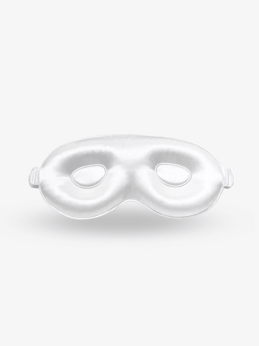 Vincent Sovemaske (100% Mulberry Silke) White