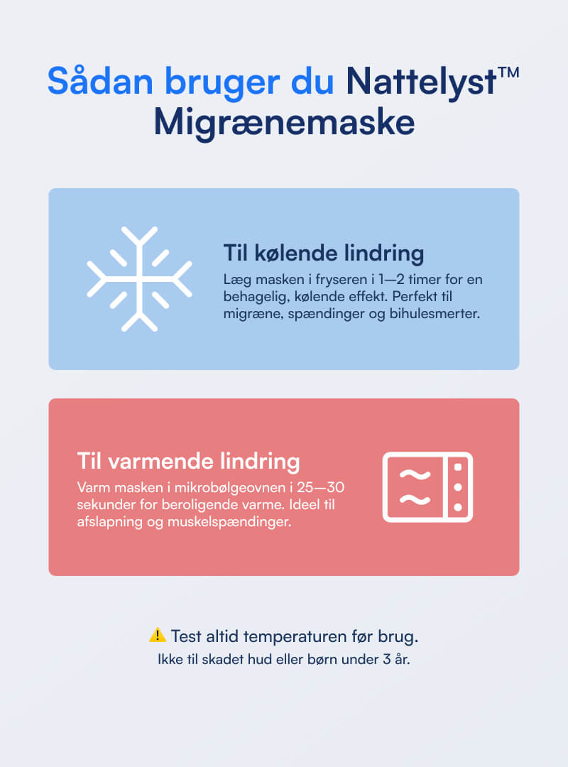 Nattelyst™ Migrænemaske (Full Coverage)